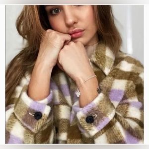Zara Plaid Shacket NWT size small/med